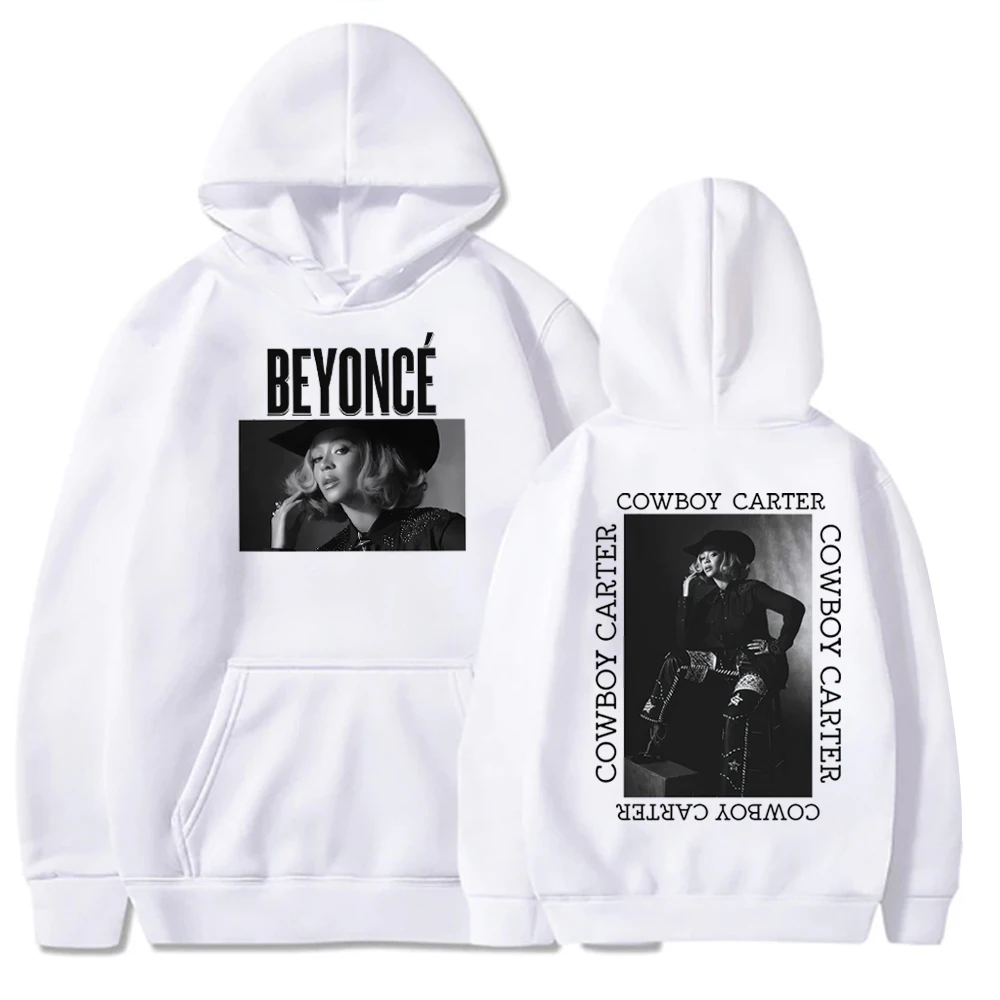 2024 Beyonce Cowboy Carter Hoodie Beyonce Music Hoodie Beyonce Merch Fan Gift Unisex Pullover Tops Streetwear