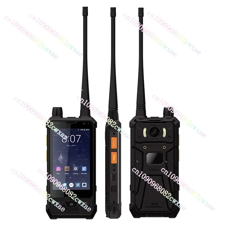 UNIWA P2 Plus IP67 Rugged Mobile Zello 4W DMR UHF Repeater Walkie Talkie Smartphone