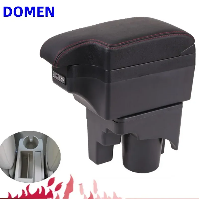 

For VW Volkswagen Golf 6 Armrest box For VW Volkswagen Sagitar Car Armrest box Retrofit USB Ashtray Car Accessories