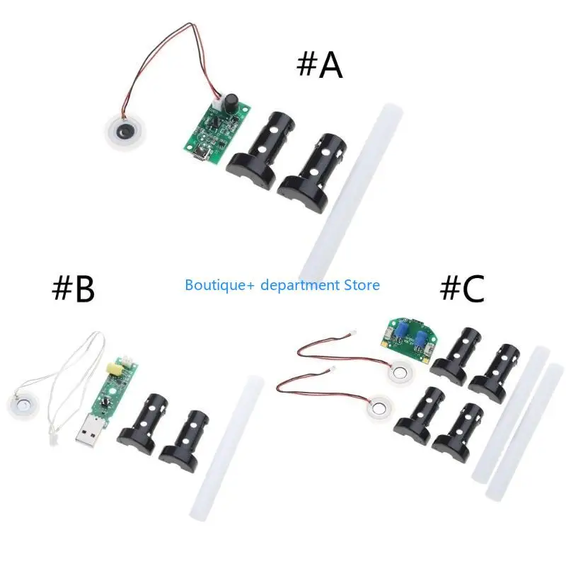 E1PD 5V 20mm 1.5-3W Ultrasonic Atomizing Humidifier Module Transducer Rubber Gaske