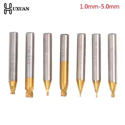 1pc 6mm Shank Ti-Coated HSS Vertical Key Machine Cutters Door Car Key Cutter Machine Part Key Maker Locksmith Tools 1.0-5.0