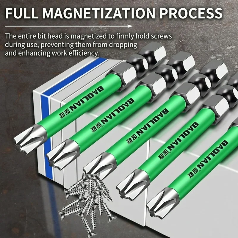 Electrician Special Magnetic Slotted Screwdriver Bits FPH FPZ Driver Bits For Socket Switch Circuit Breaker Maintenance Tool