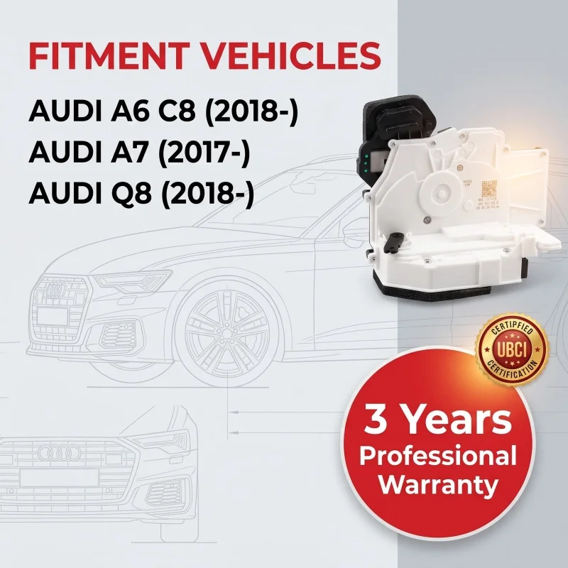 4K1837015J,4K1837016J,4K0839015Q,4K0839016Q Front Rear Left Right Door Lock Actuator For AUDI A6 C8 2018-,A7 2017-,Q8 2018-