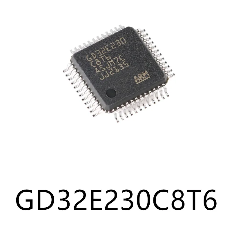 5PCS/LOT GD32E230C8T6 GD32E230 Compatible with STM32F IC MCU 32BIT ARM Cortex - M23 FLASH 48LQFP In Stock