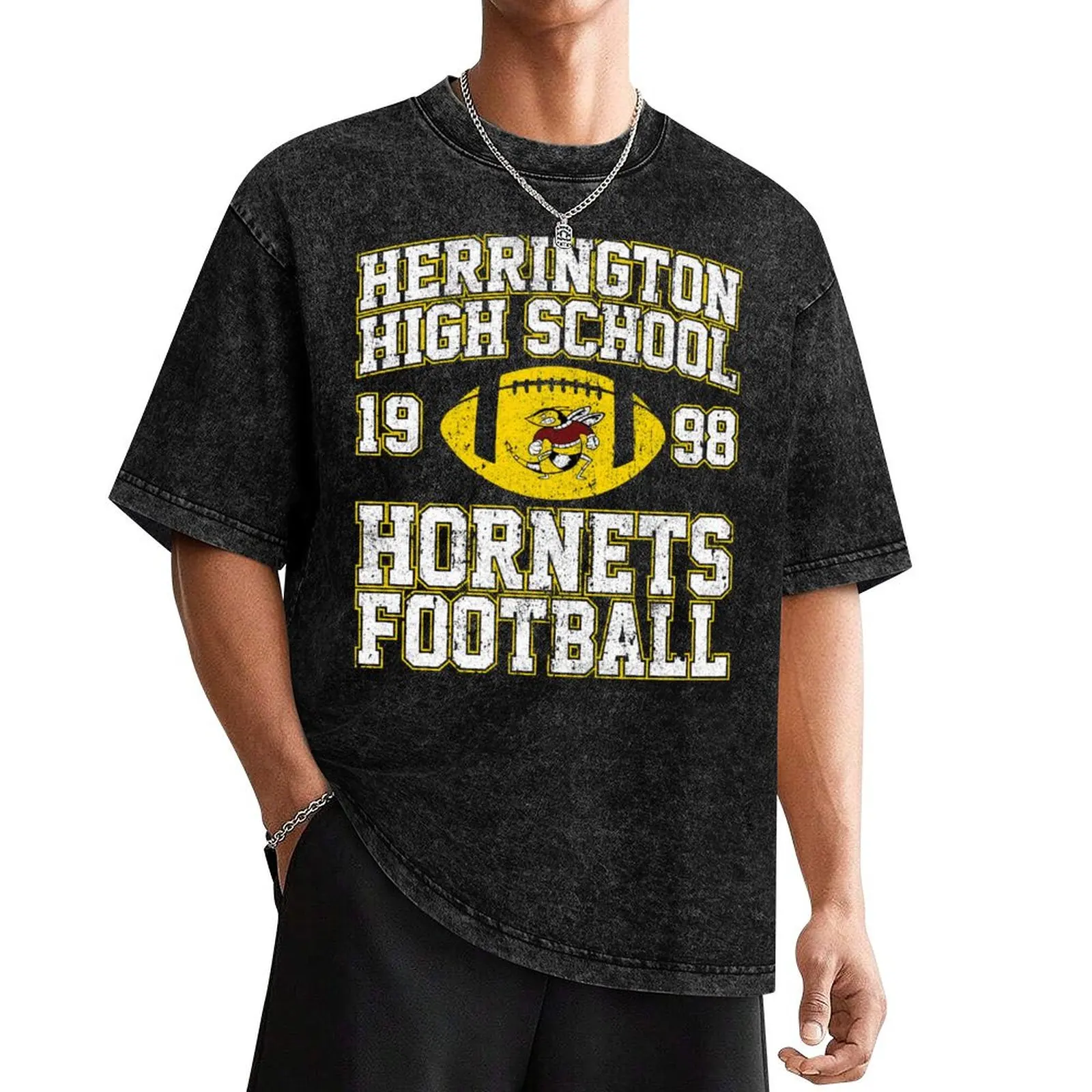 Herrington Hornets Football - The Faculty T-Shirt blanks gifts for boyfriend vintage anime shirt luxury t-shirt mens fashion