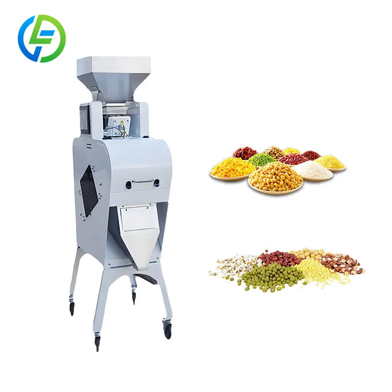 Customized High Configuration Digital Color Sorting Machine One Key Operation Intelligent Electronic Color Sorter Equipment