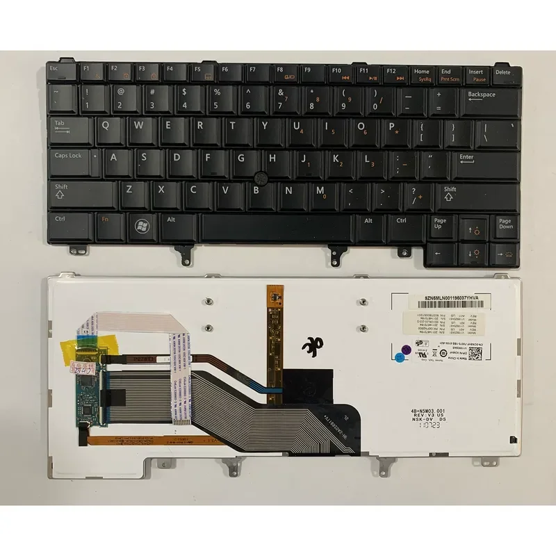US Keyboard for Dell Latitude E6320 E6420 E6430 E6440 Laptop