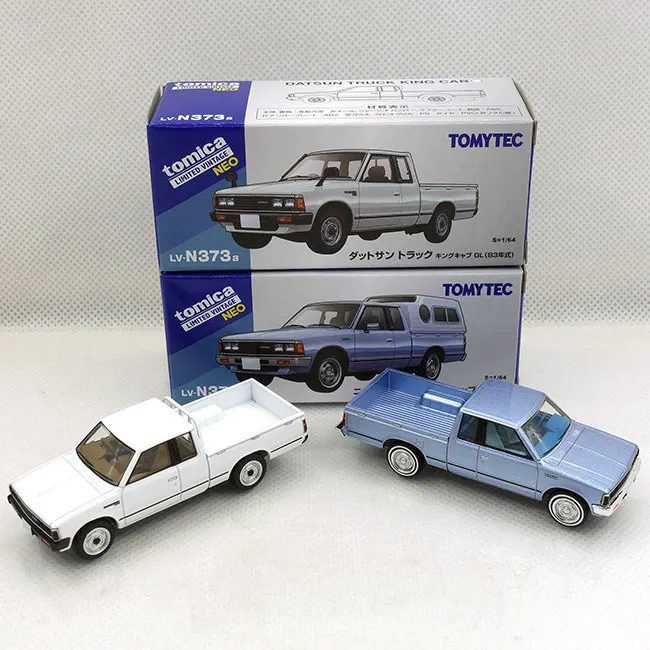 New Tomy Tomytec Tomica Limited Vintage Neo Datsun Nissan Pickup Truck Gl Alloy Diecast Model Car 1/64 Lv N373 N374 Collectible