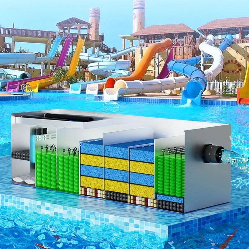 

Фильтр для рыбного пруда Ganhai, большая циркуляционная система воды, оборудование для очистки воды, интеллектуальное устройство для фильтра для бассейна