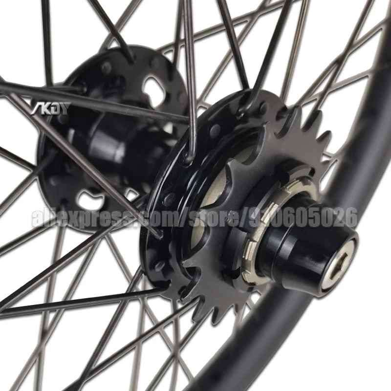 Carbon BMX Wheels 20\