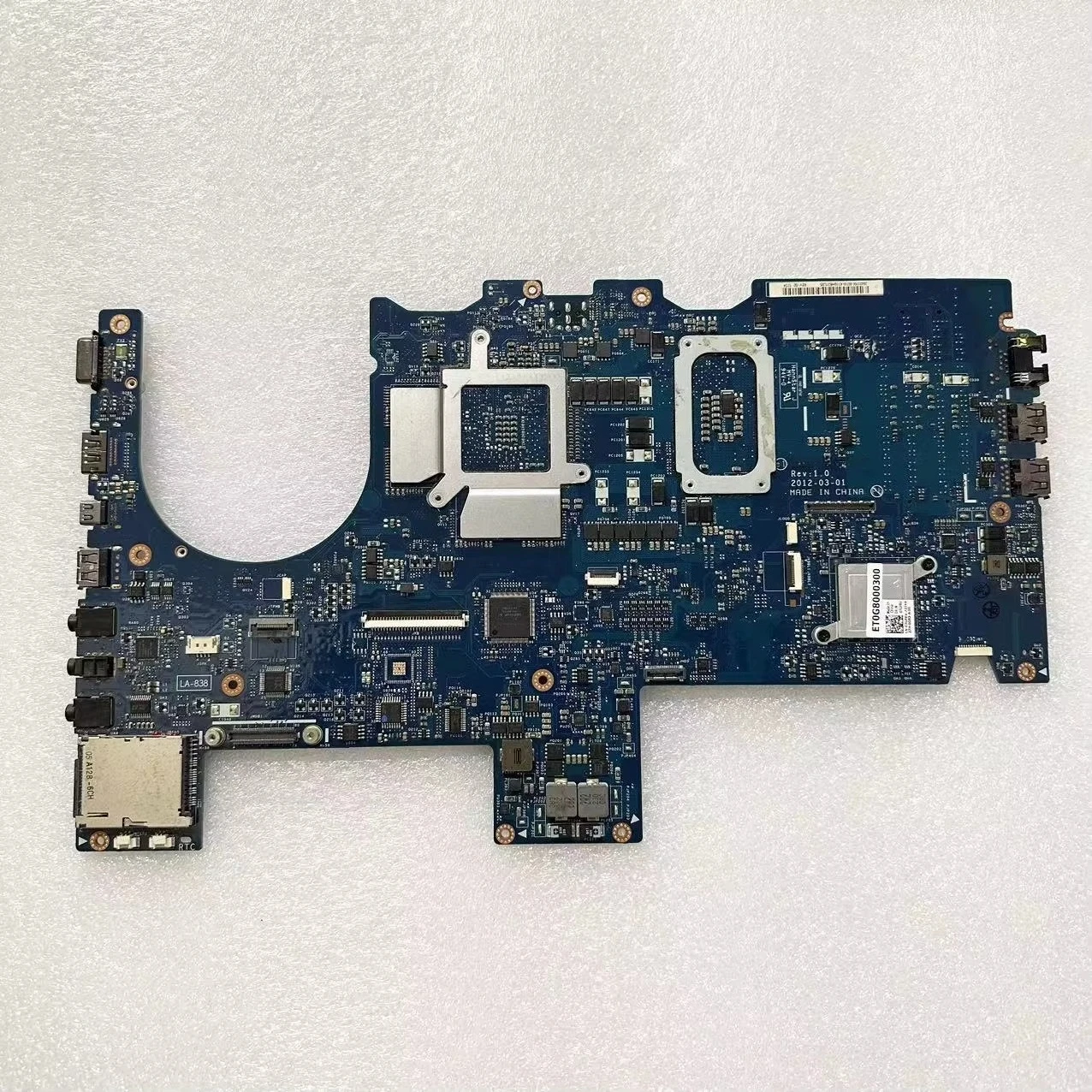 CN-07GPRV 07GPRV 7GPRV For DELL Alienware M14X R2 Laptop Motherboard With GT650M 1GB N13P-GT-A2 LA-8381P REV 1.0 100% Test OK