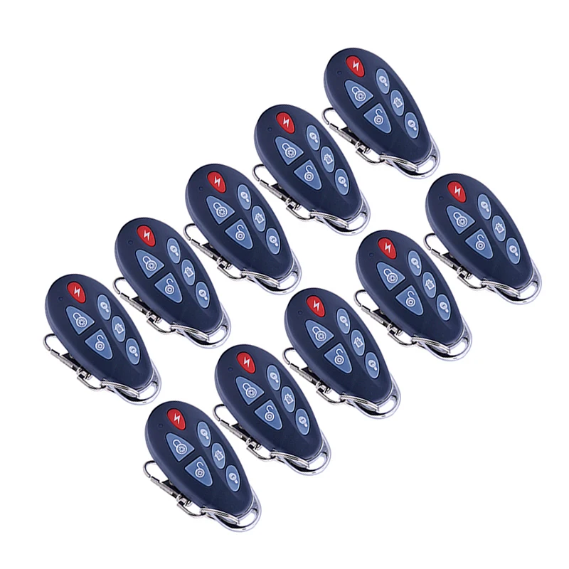 

10pcs 433MHz/868MHz PB-403R Wireless Remote Control with Arm/Disarm/Emergency Button for Focus Alarm ST-VGT ST-IIIB ST-IV HA-VGW