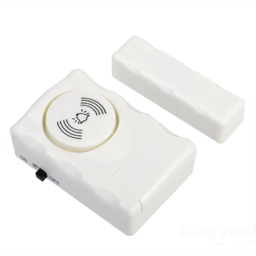 Door Window Alarm 120dB Loud Magnetic Sensor  Home Office Security Easy Install Anti Theft Alert  Drawers  Cabinets