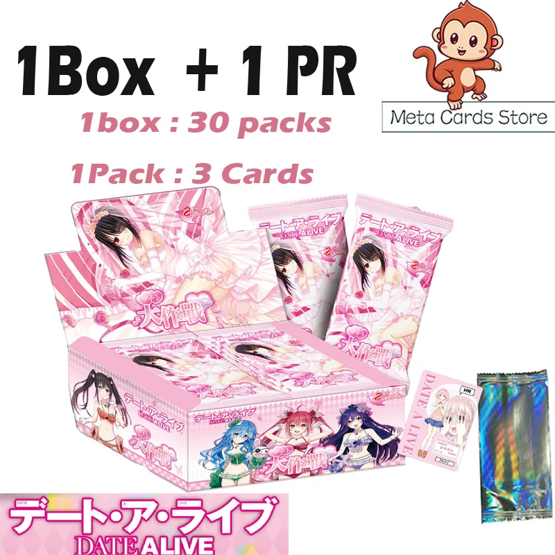 Date A Live Card 2 Yuan Hobby Game Card Doujin Rare Card Anime Girl Party SSP SSR Game Booster Box Toy Gifts