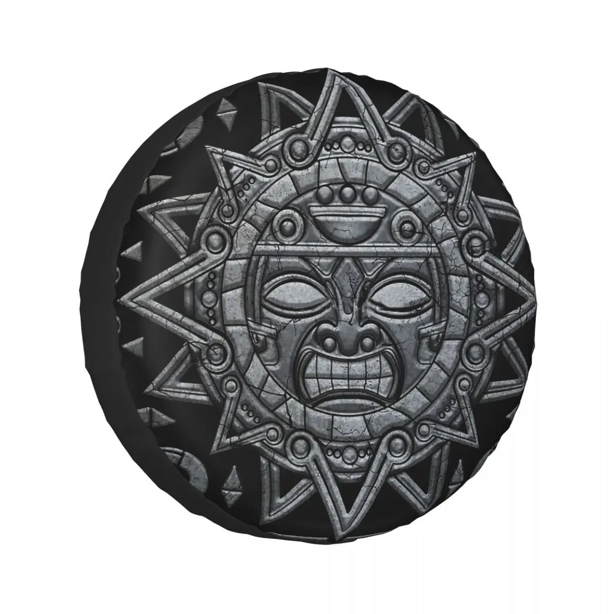 Aztec Sun God  Tire Cover Wheel Protectors Weatherproof Universal for Jeep Trailer RV SUV Truck Camper Travel Trailer