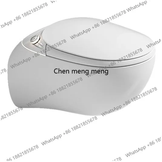 Wall-mounted Toilet Intelligent Automatic Integrated Water-free Tank Embedded Hanging Wall-mounted Toilet