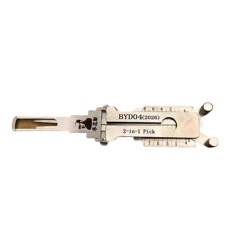 2026 NEW 2 Tracks Internal Milling Replacement Parts BYD04 2026 2 in 1 Auto Lock Repair Accessories High Precision Lock Cylinder