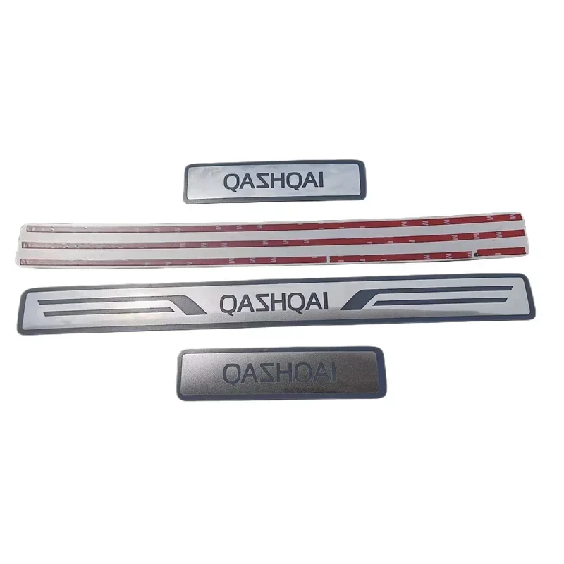 

Door Sill Strip Car Protector Side Thresholds Automotive Accessories For Nissan QASHQAI 2008-2021 Chrome Trim Stainless Steel