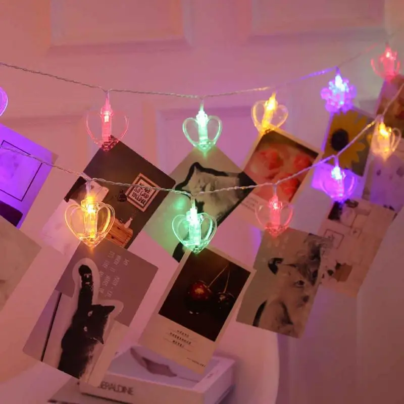 Picture String Lights LED Picture String Lights LED Picture String Lights Stylish LED Photo Clips String Lights Fairy String