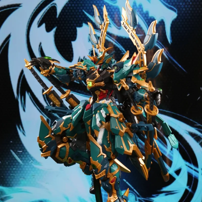 Stock Tibetan Dao Model National Innovation Mecha Qinglong 120cm Long Four Holy Beasts Moveable Finished Model Toy Figure