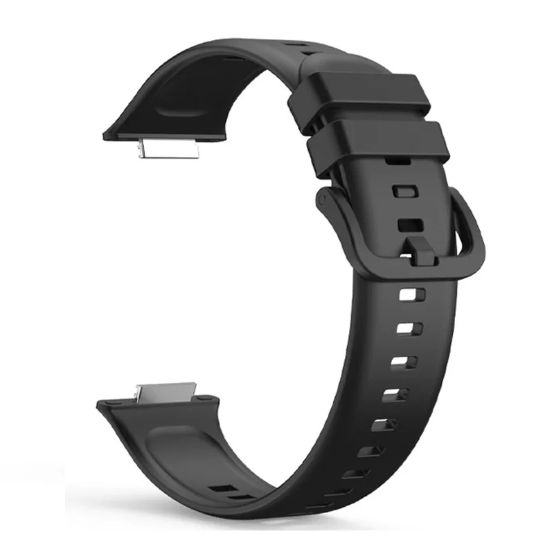 Silicone bracelet For Huawei Watch FIT 2 Strap smart Wrist watchband metal Buckle sport Replacement correa fit2 band Accessories