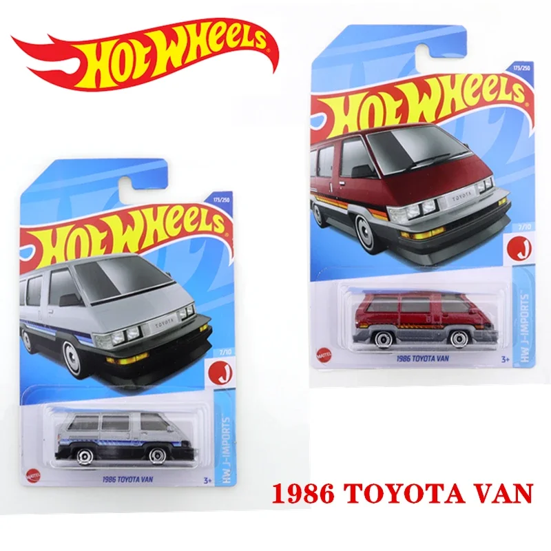 2022-173 Hot Wheels 1986 TOYOTA VAN Mini Alloy Coupe 1/64 Metal Diecast Model Car Kids Toys Gift