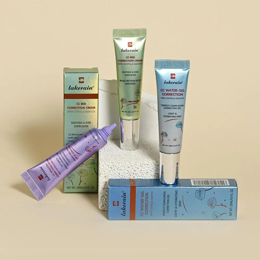 Crema correctora de base líquida que cambia de Color de Corea, Centella Asiatica, calmante y durante el cutis, protector solar SPF25 de amplio espectro