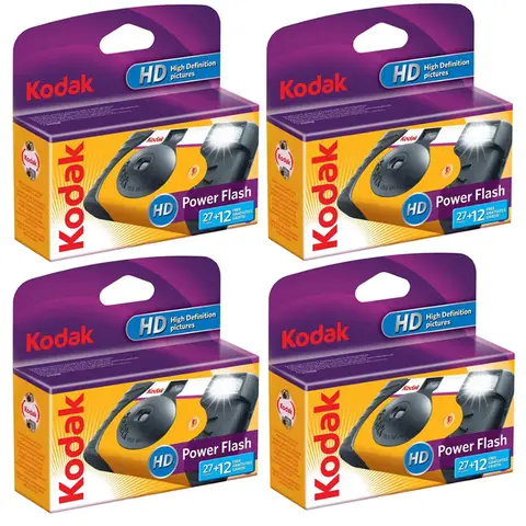 Orijinal 27/39 Fotoğraf Kodak HD Güç Flaşı Tek Kullanımlık Tek Kullanımlık Film Kamera ISO800 Manuel Flaş (Son Kullanma Tarihi 2027)