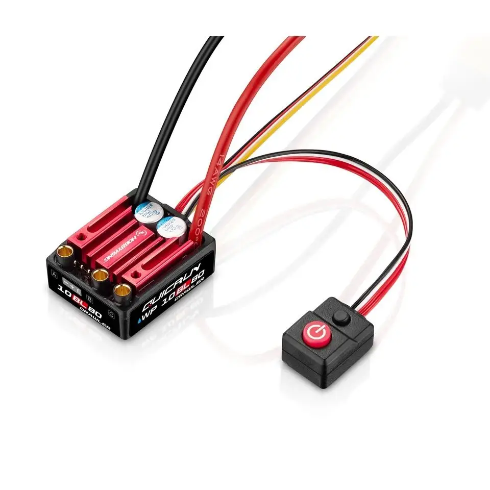 HobbyWing QuicRun الخارجي 3530 SL 1700KV/2200KV فرش السيارات WP 10BL80 80A ESC ل 1/10 RC التحكم عن بعد تسلق الزاحف سيارة
