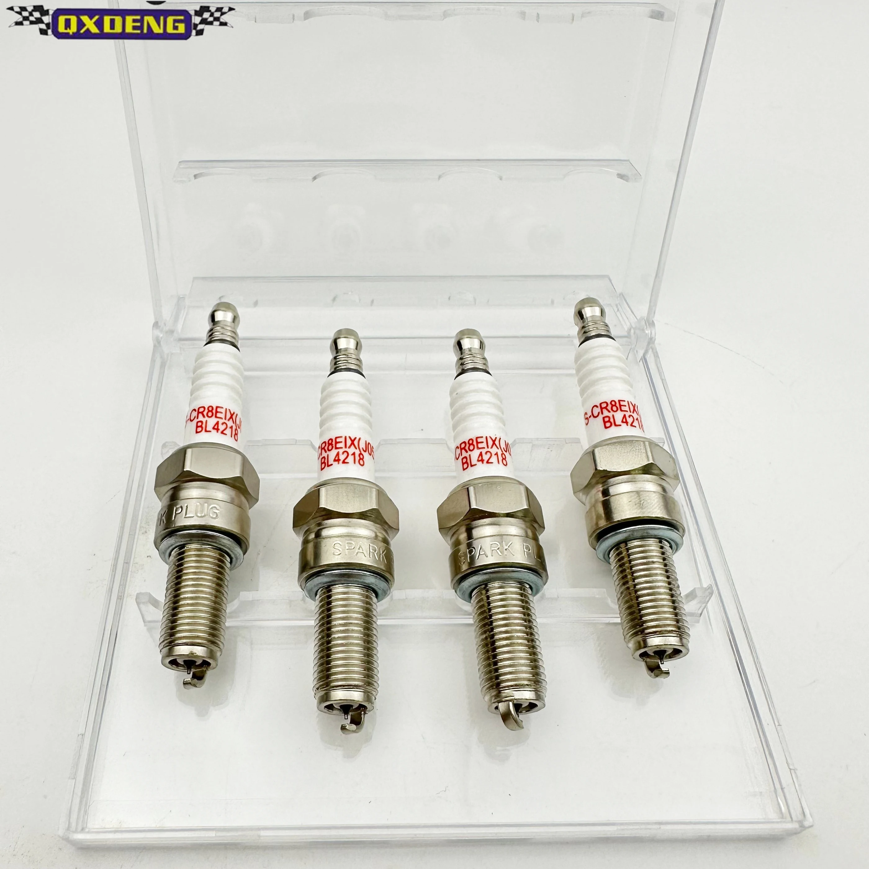 4pcs Bang u sheng Motorcycle Iridium Spark Plug Spark Plug  Alloy Scooter Spark Plug CF 250 Electrical Plug Spark/4218