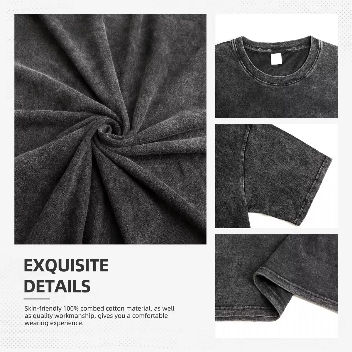 Vintage-Hexenhut, Atelier Coco Agott, Anime, lässiger Stil, Damen-T-Shirt, Unisex-T-Shirt, Herren-Baumwoll-T-Shirt mit kurzen Ärmeln, gewaschenes T-Shirt. – Detail 9