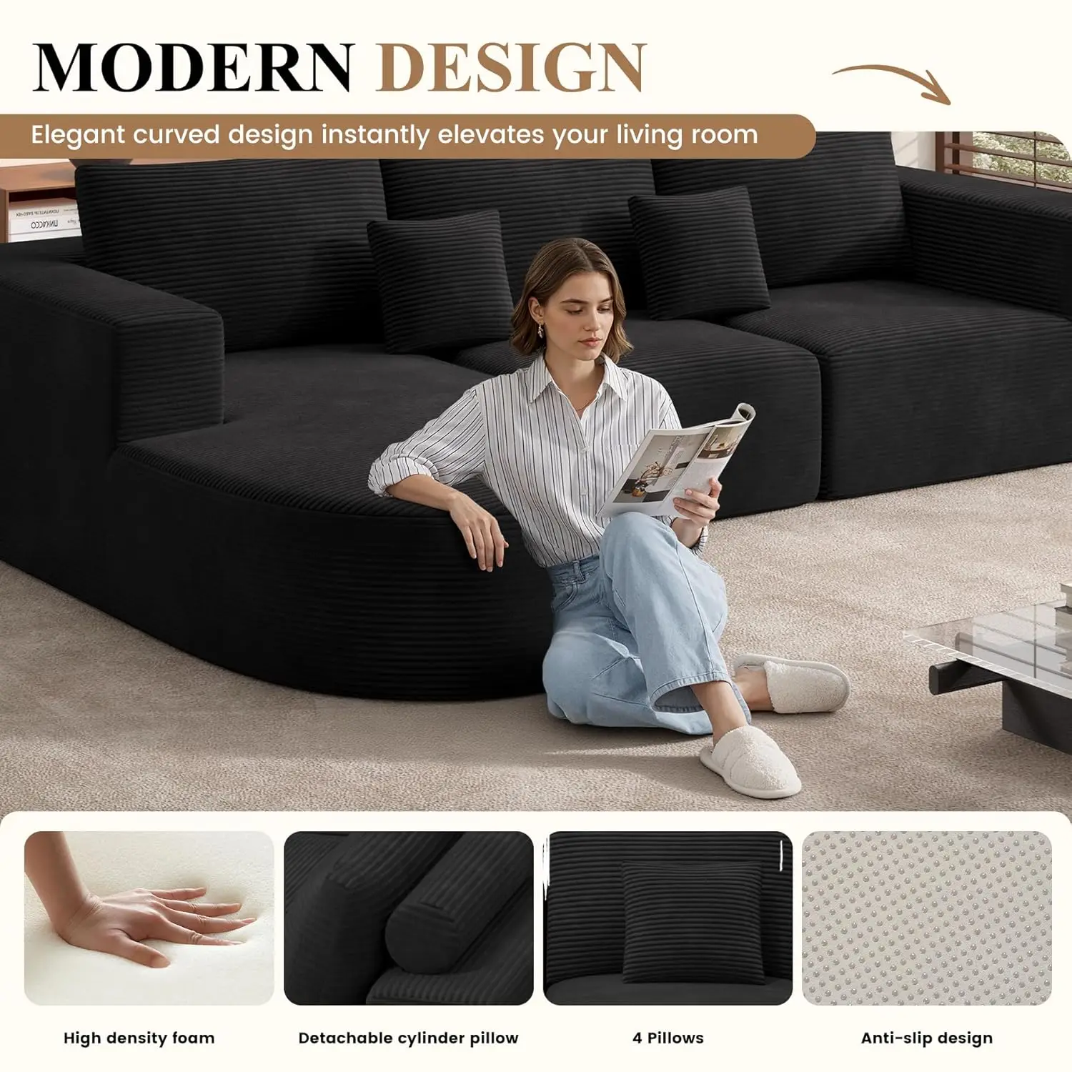 Thumbnail 4 - #55 Highest Rated Convertible Sofa Beds to Buy in 2026