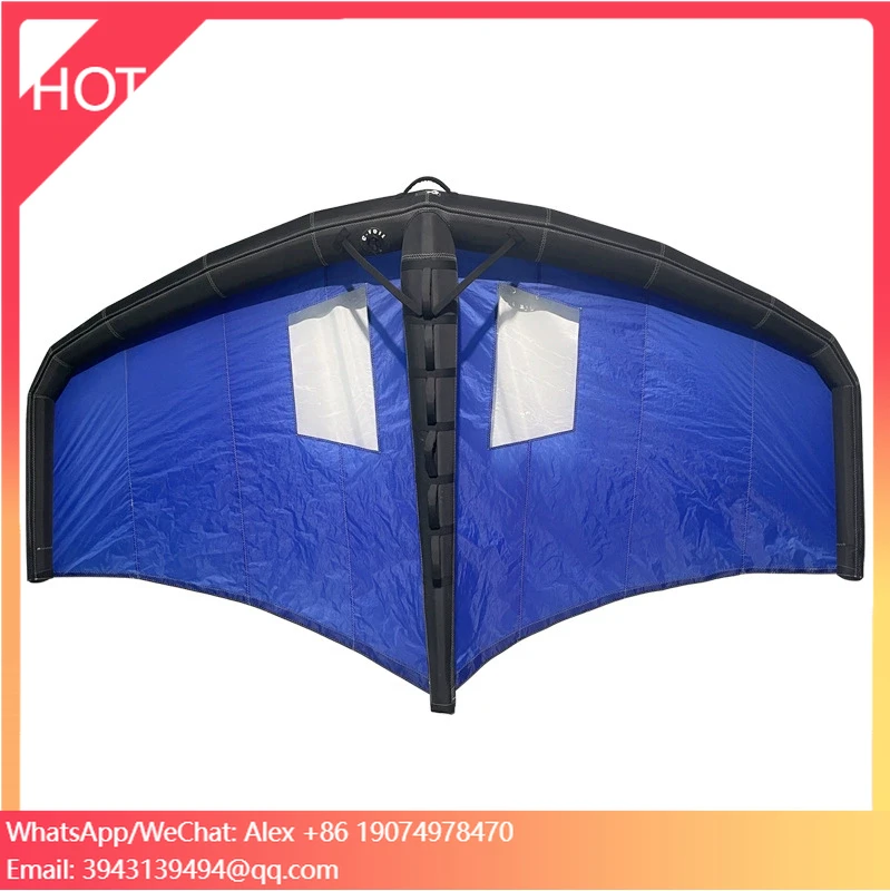 

Light And Easy To Fold Double Air Bag Inflatable Kite Hydrofoil Surfing Wind Wing Sailboat Standing Paddle Kite Wind Wing