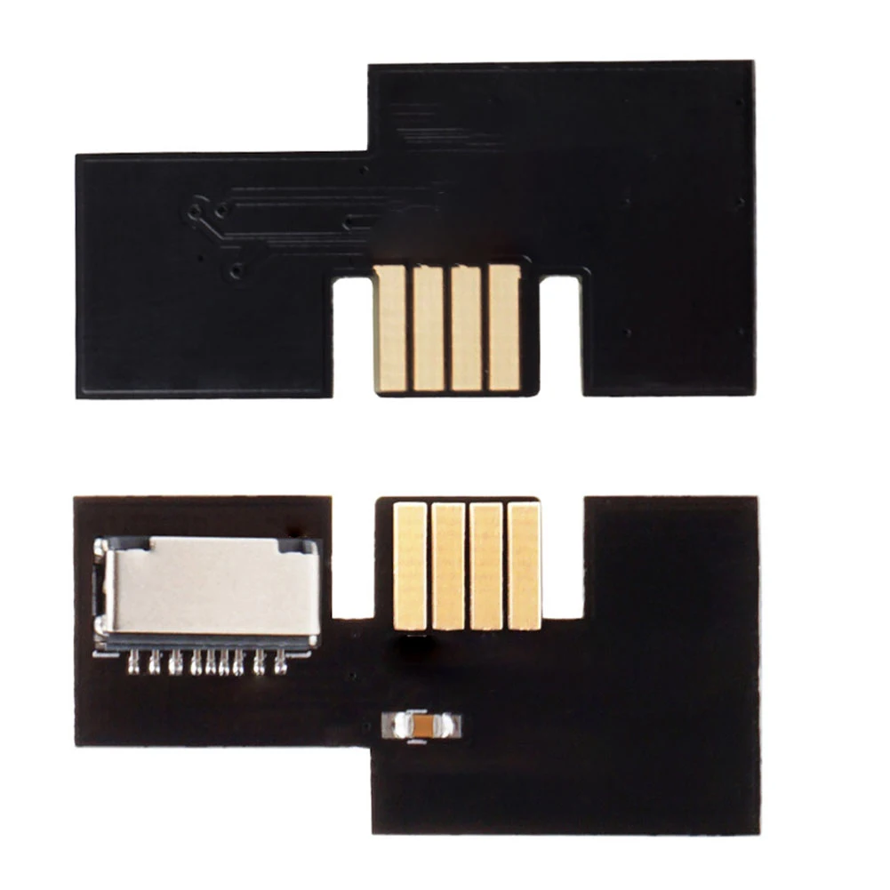 محول SD2SP2 مع مجموعات القرص SD2SP2 محول TF قارئ بطاقات استبدال + قرص التمهيد DVD صغير لـ PAL