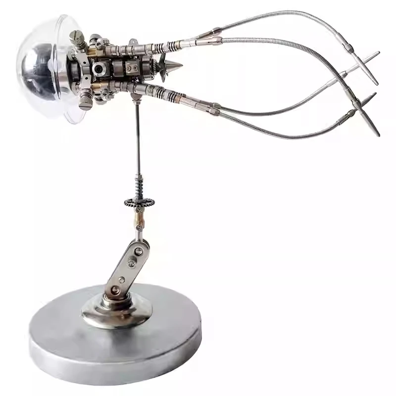 Mechanical jellyfish toy boy metal model assembly birthday gift assembly model 3d stereo creative