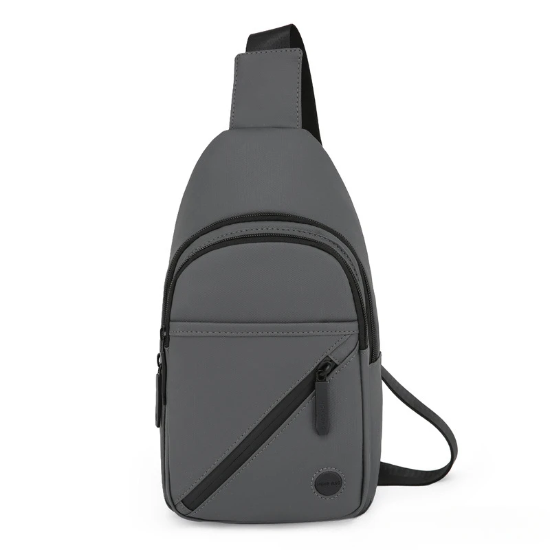 Versatile Men's Small Shoulder Bag, Simple and Trendy Outdoor Shoulder Bag, Crossbody Commuting Waterproof Chest Bag Bags
