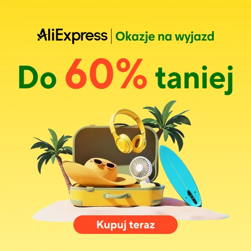 AliExpress | 14-20.07.2025 Okazje na wyjazd - do 60% taniej