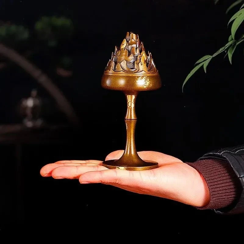 Various types of made of brass, Suzhou-style , disc incense burners, complete range of products