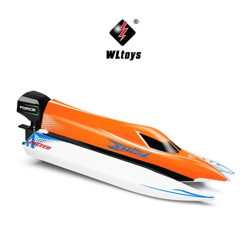 Wltoys WL915-A รีโมทคอนโทรลเรือรุ่น brushless ความเร็วสูง speedboat และ anti rollover รีโมทคอนโทรลเรือ