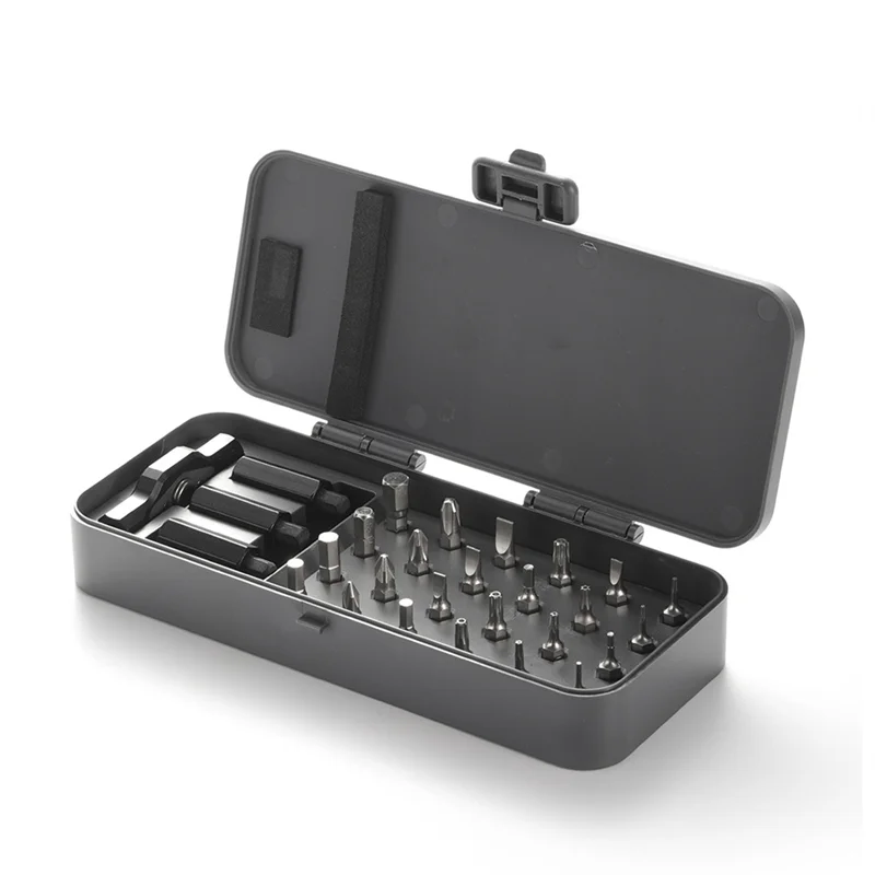 A41I Ratchet Screwdriver,24-In-1 Precision Bit Set,Magnetic Ratcheting Screwdriver With Detachable Handle For Electronics,DIY