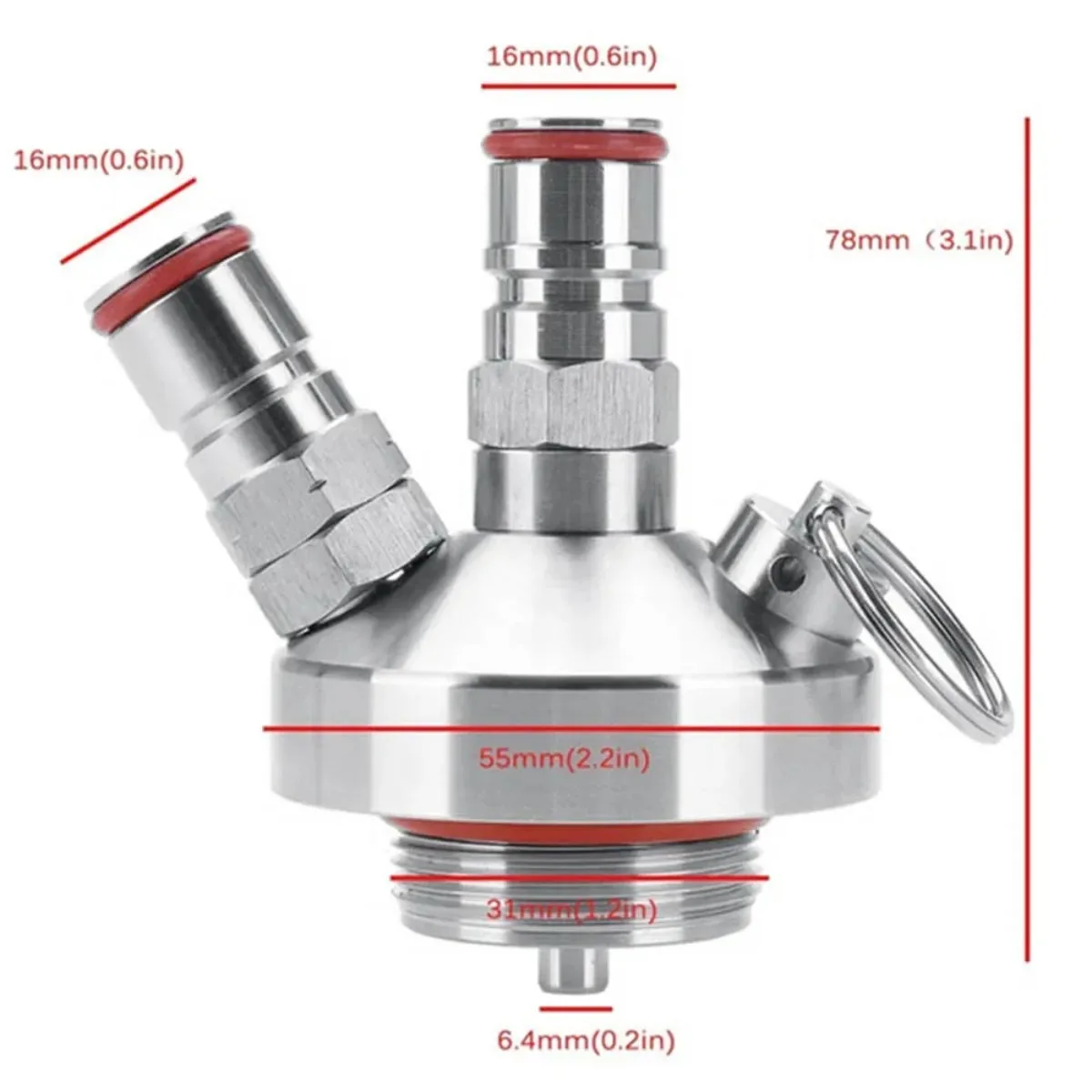 Mini Keg Tap Growler Dispenser Portable Beer Tap Silicone Hose Home Bar Accessories Picnic Drink Dispenser Tool Kit
