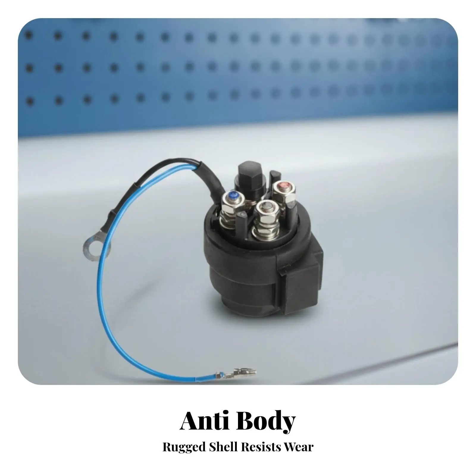 Outboard Motor Lift Relaying Black Marine Outboard Relaying Cylindrical