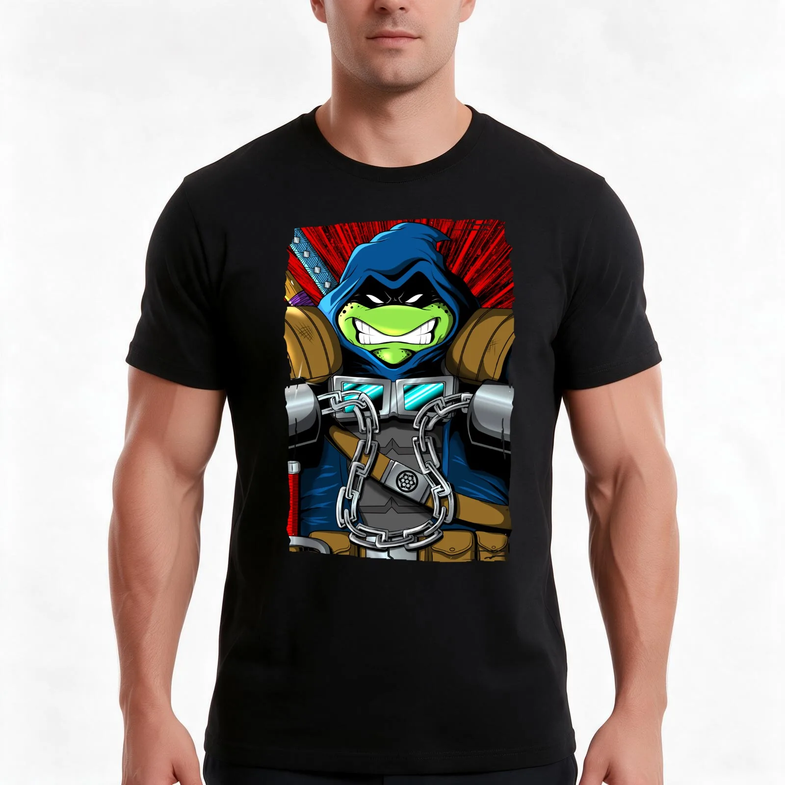 The Last Ronin Revenge T-Shirt, Summer Casual Cotton Tee, Oversized Streetwear Tops, Vintage Graphic Print, Unisex Men Women