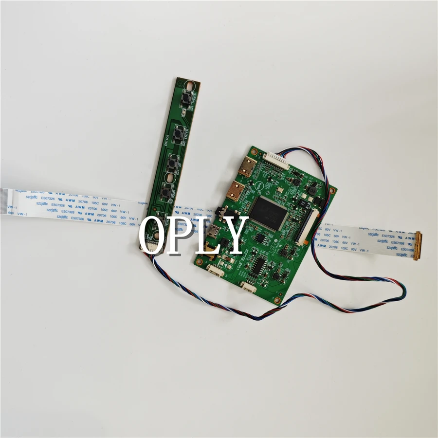 

Светодиодная панель EDP, мини-HDMI-совместимая USB-плата контроллера, сделай сам, для NV156FHM N NV156FHM-N42 NV156FHM-N35/N47/N48 1920x1080 15,6 дюйма