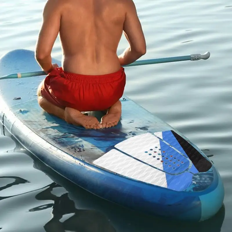 

Surf Traction Pad Cushioned Skimboard Tail Pad Anti-Slip Shock Resistant Surfing Gear For Water Sports Kayaking Snowboarding