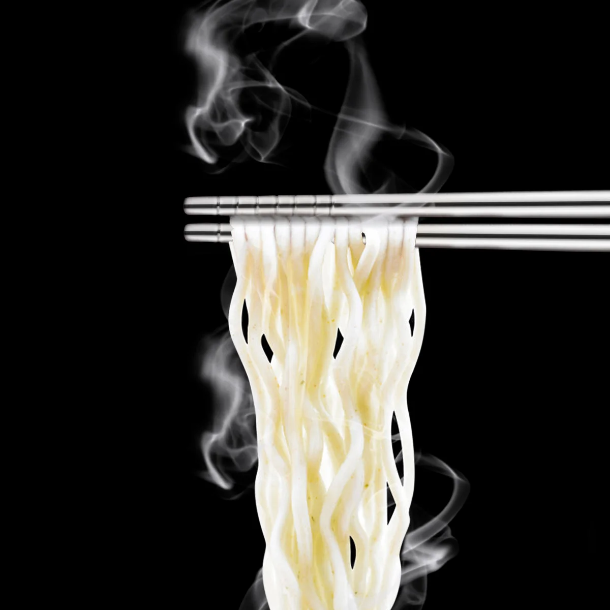 Precisely-grooved Chopsticks Long for Cooking 14 Inch Metal Non-toxic Stainless Steel Noodle