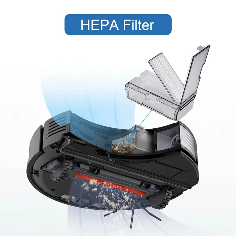 For Xiaomi Roborock S7 S70 S75 S7 Max S7 Maxv Main Roll Brush Mop Filter Hepa Side Brush Vacuum Cleaner Replacement Accessories