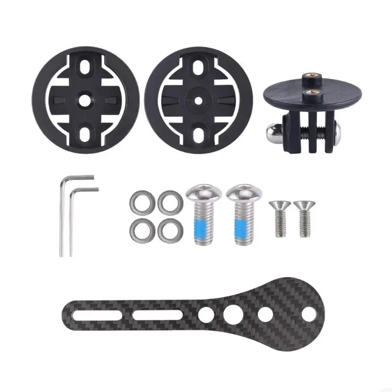 Compact Carbon Fiber Mount Tool for Bike Electronics Locate  & Cycling Accessories
