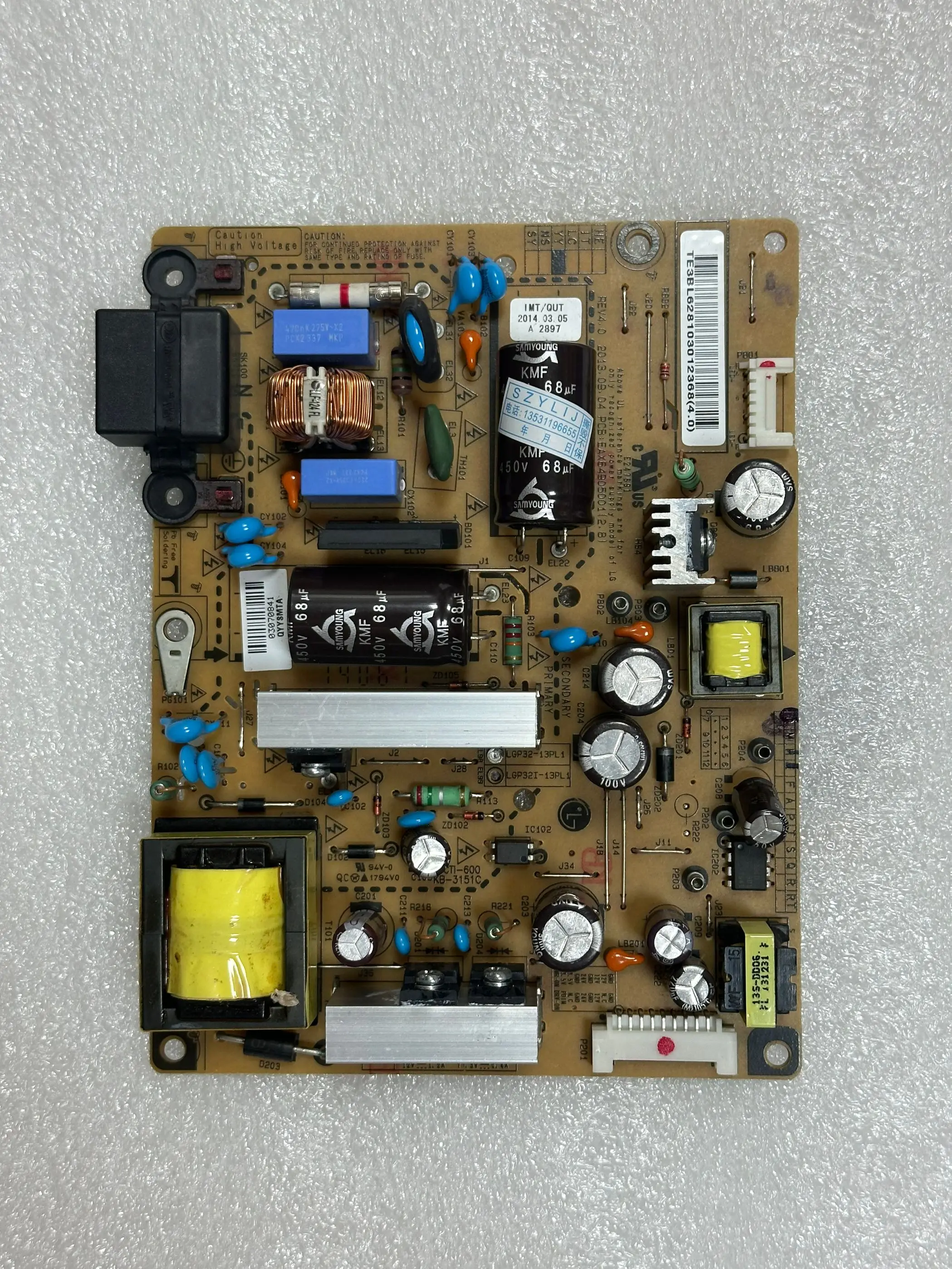 

100%NEW Original 32LN5100-CP 32LN519C-CC power board EAX64905001 LGP32-13PL1