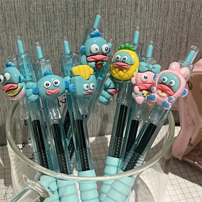 

Sanrio Hangyodon Click Pen | Cartoon High-Aesthetic, 0.5mm Black Quick-Dry Gel Pen for Student Exam Student Gift